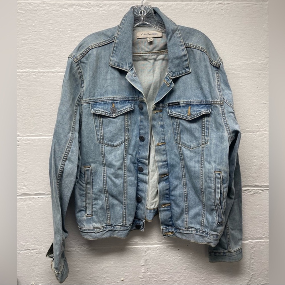 Calvin Klein Jeans Light Wash Denim Jacket